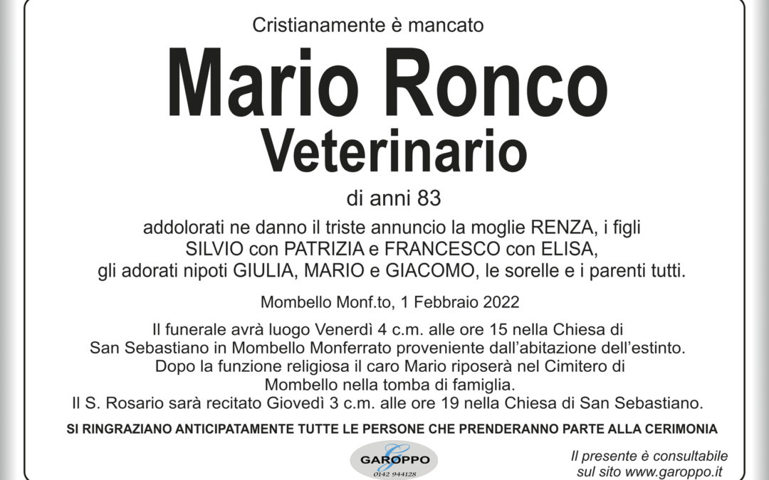 Ronco Mario