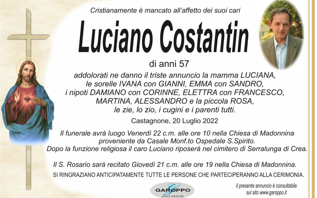 COSTANTIN LUCIANO