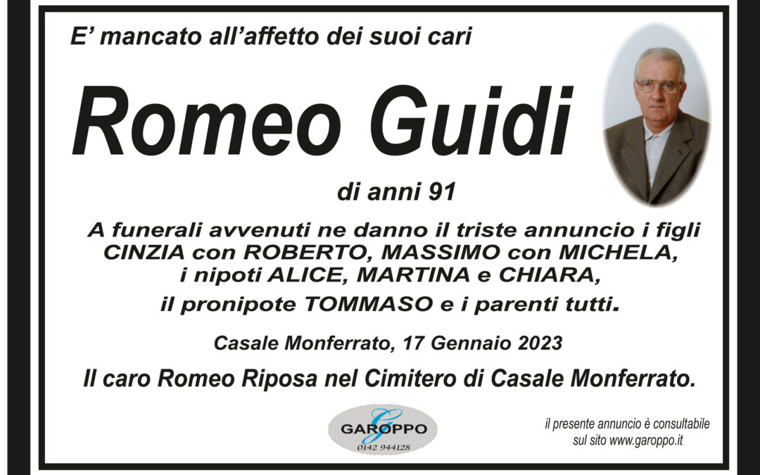 Guidi Romeo