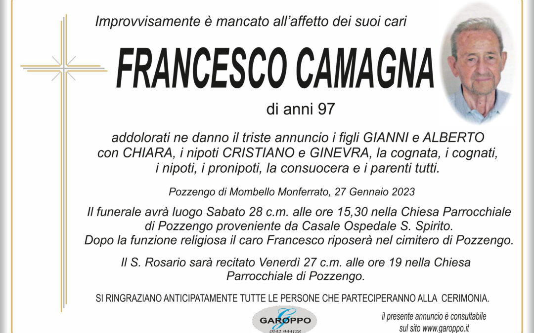 Camagna Francesco