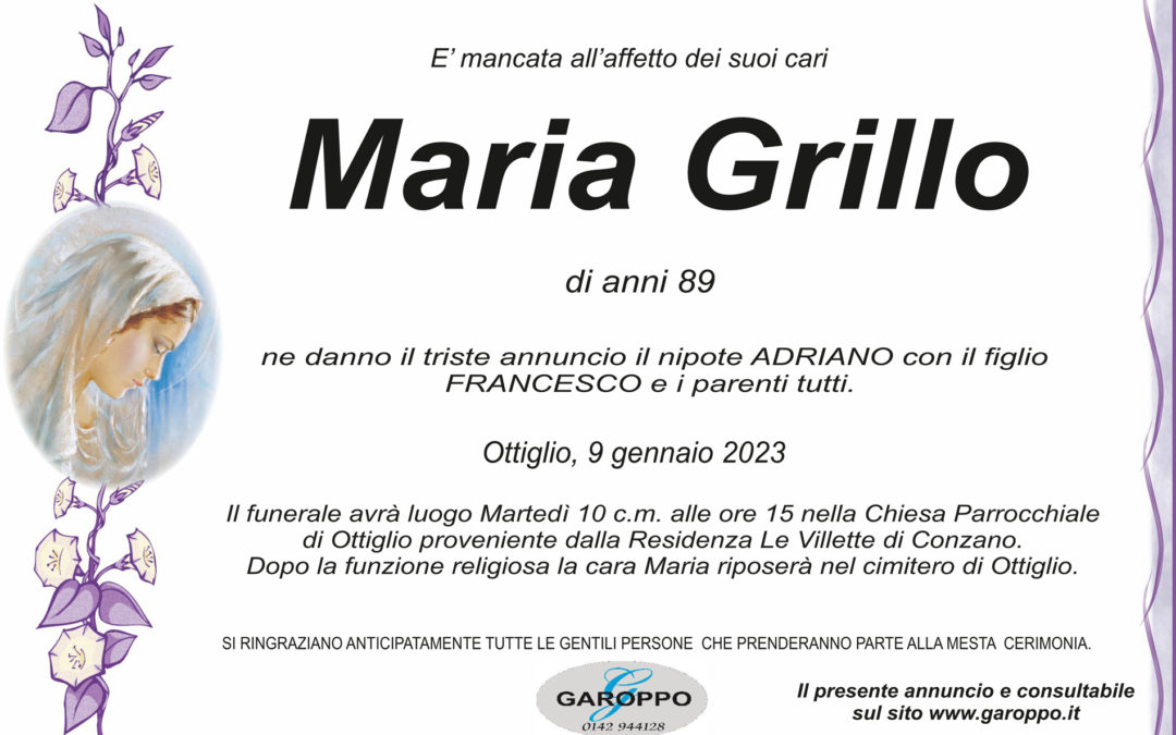 Grillo Maria