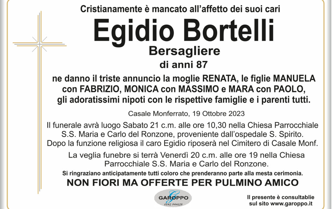 Bortelli Egidio