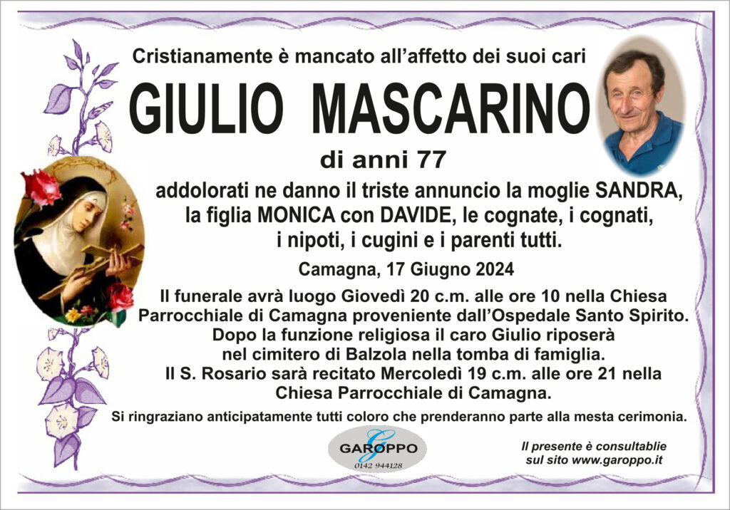 mascarino giulio