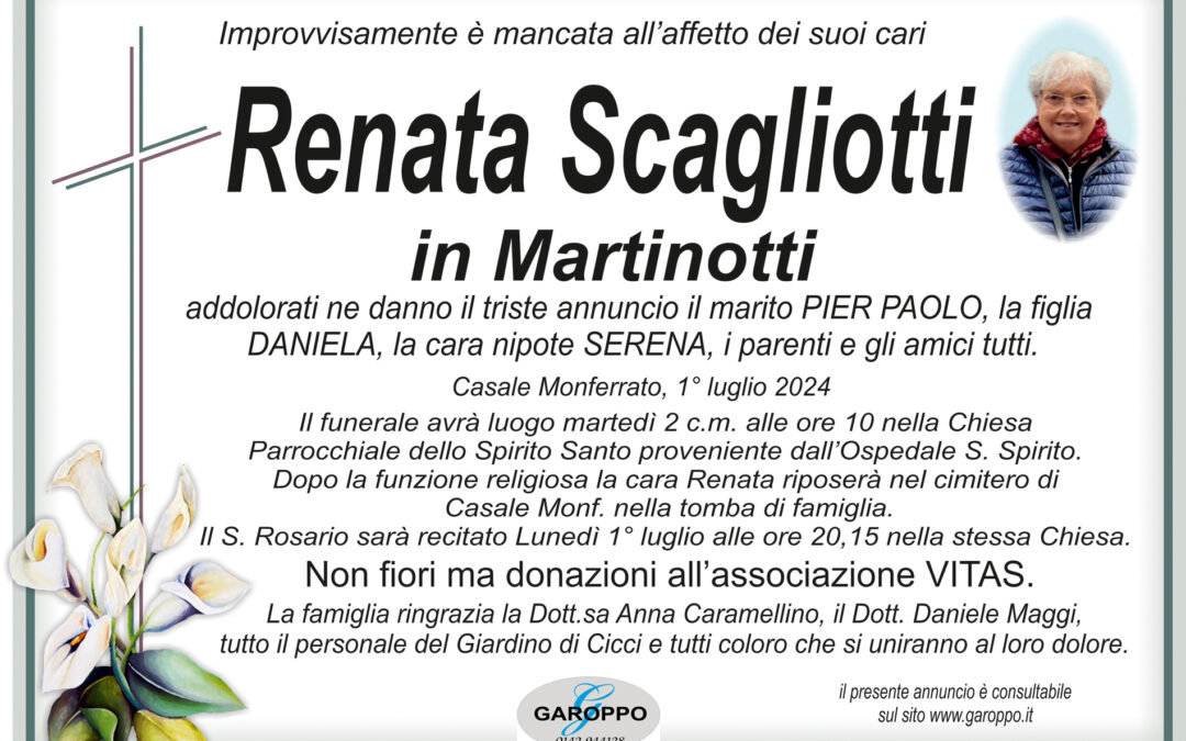 Scagliotti Renata in Martinotti