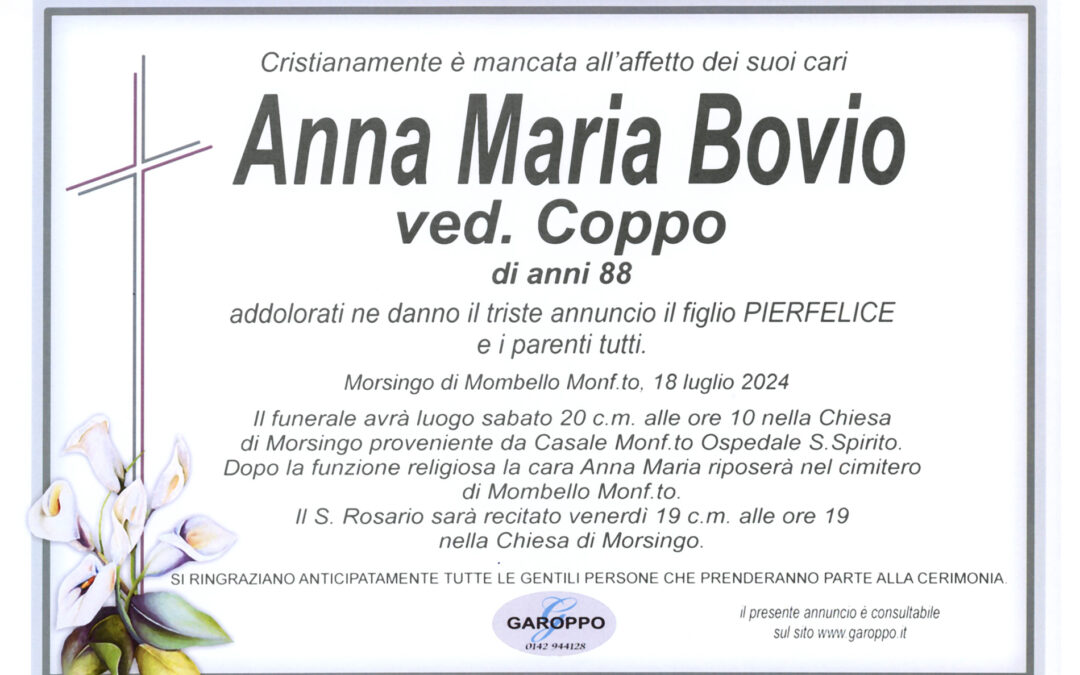 Bovio Anna Maria