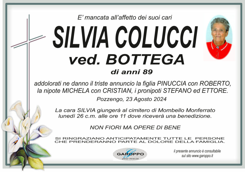 Colucci Silvia annuncio