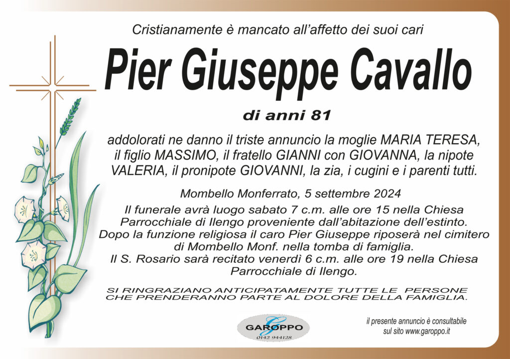 Cavallo Pier Giuseppe