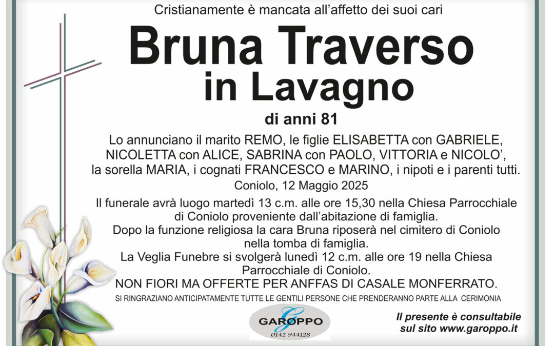 Traverso Bruna in Lavagno