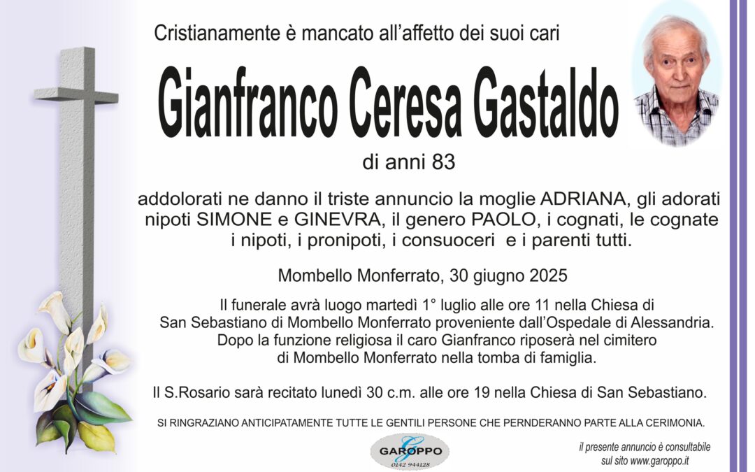 Ceresa Gastaldo Gianfranco