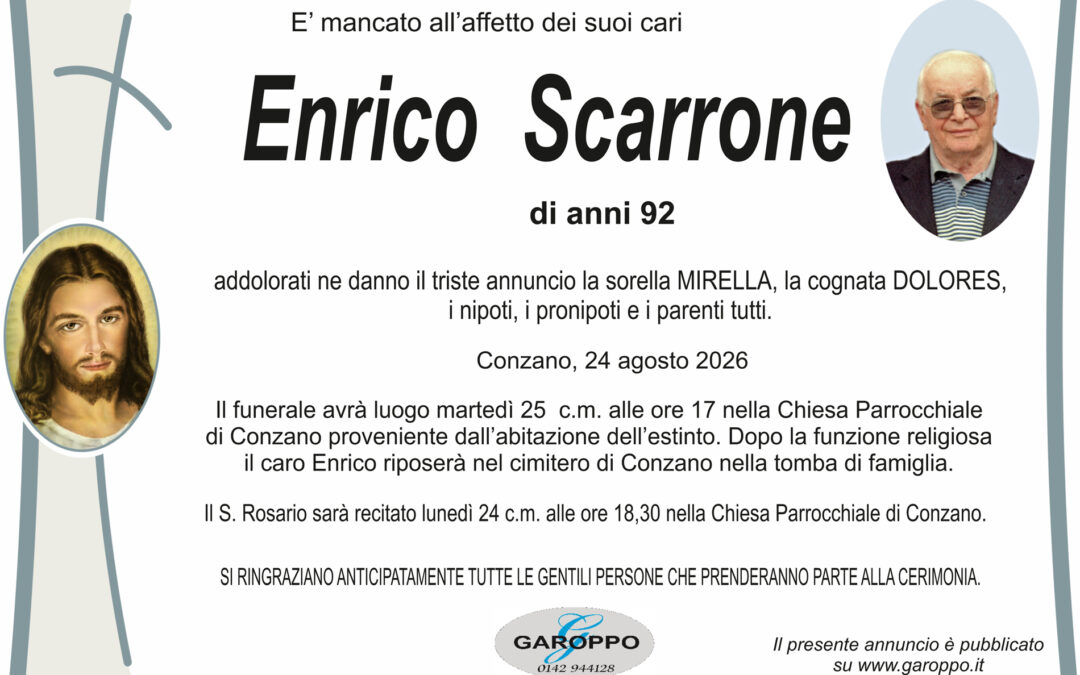 Scarrone Enrico
