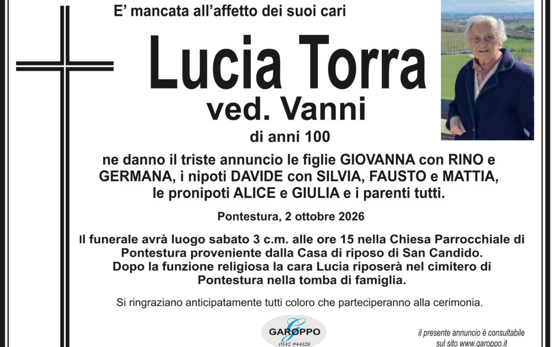 Torra Lucia ved. Vanni